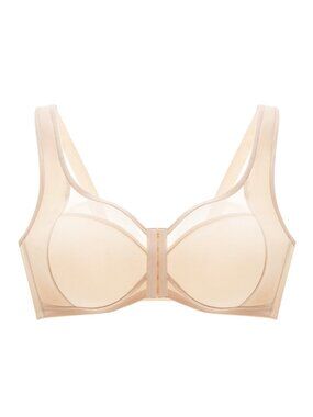 Understance Spacer air adina front-close wireless unpadded bra champagne